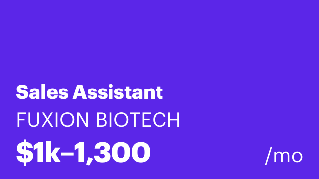 Sales Assistant