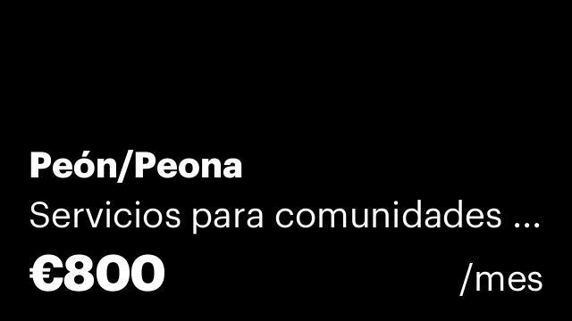 Peón/Peona