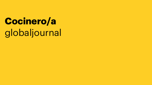Cocinero/a