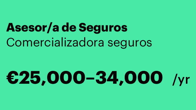 Asesor/a de Seguros