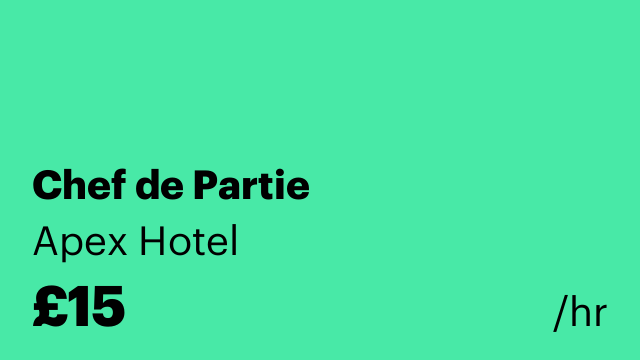 Chef de Partie