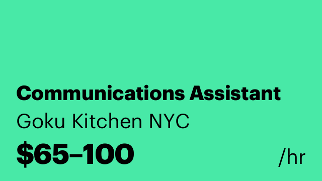Communications Assistant