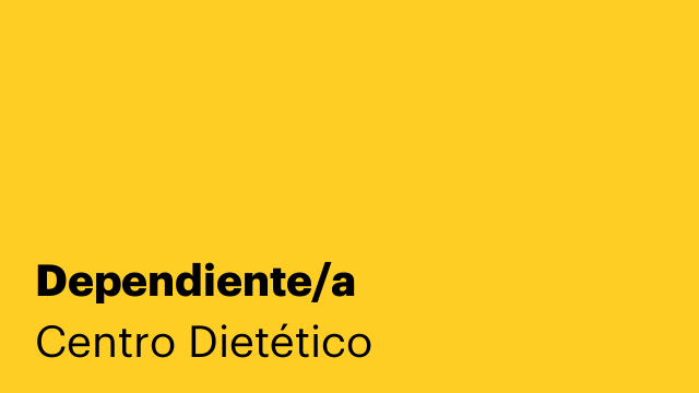 Dependiente/a