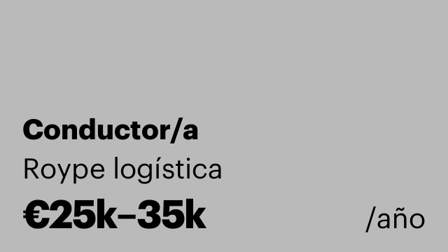 Conductor/a