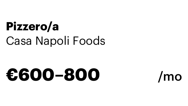 Pizzero/a