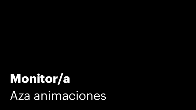 Monitor/a