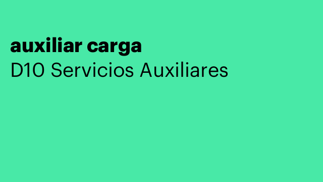 auxiliar carga