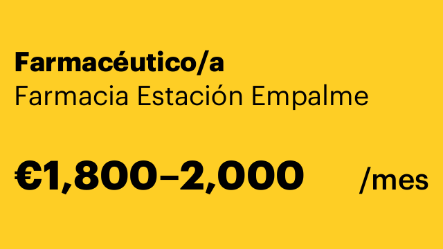 Farmacéutico/a