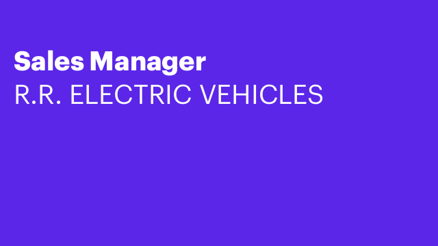 Sales Manager