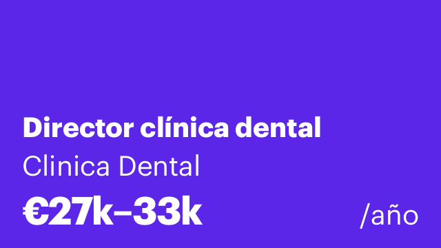Director clínica dental