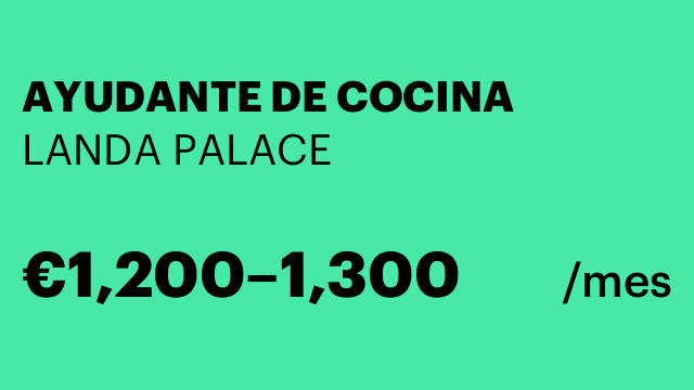 AYUDANTE DE COCINA