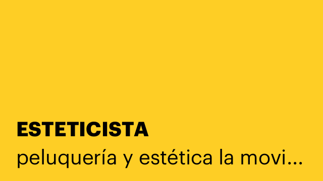 ESTETICISTA
