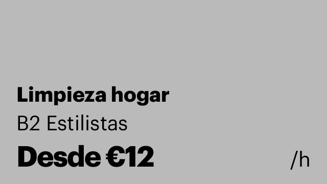 Limpieza hogar