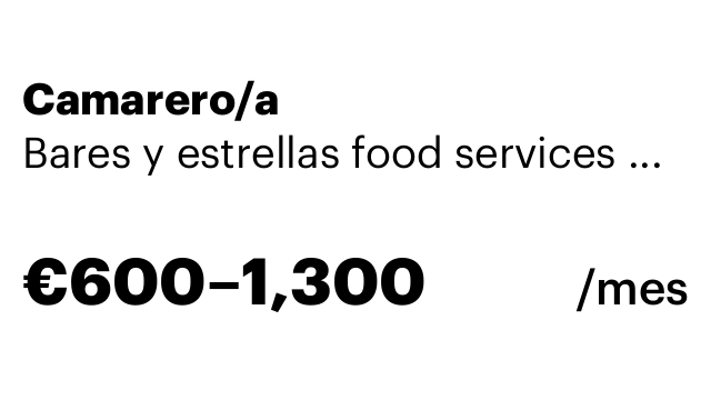 Camarero/a