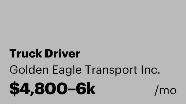 Truck Driver
