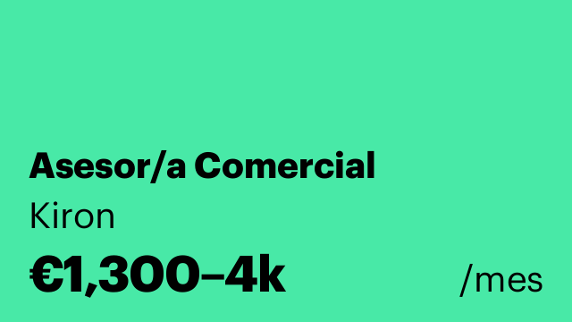 Asesor/a Comercial