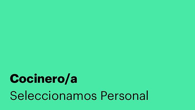 Cocinero/a