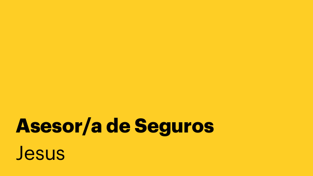 Asesor/a de Seguros