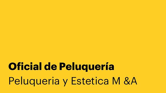 Oficial de Peluquería