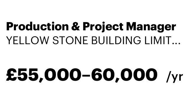 Production & Project Manager