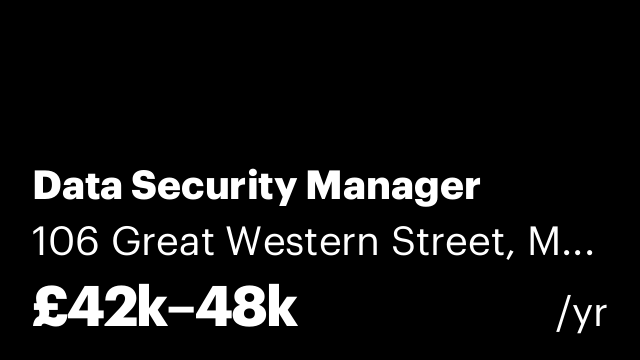 Data Security Manager