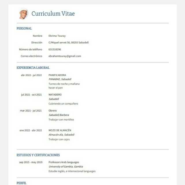 Candidate avatar