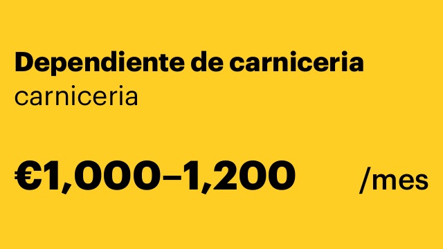 Dependiente de carniceria