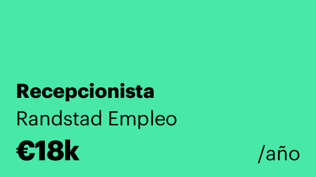 Recepcionista