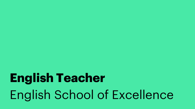 English Teacher