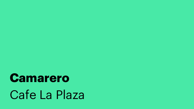 Camarero