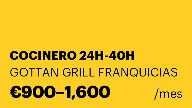 COCINERO 24H-40H