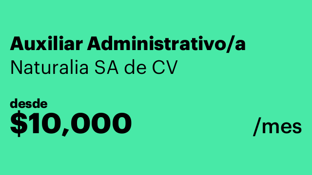 Auxiliar Administrativo/a