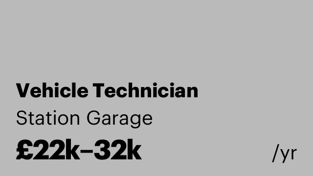 Vehicle Technician