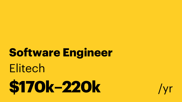 Software Engineer