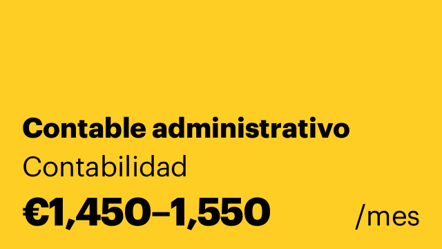 Contable administrativo