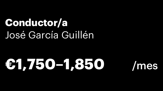 Conductor/a