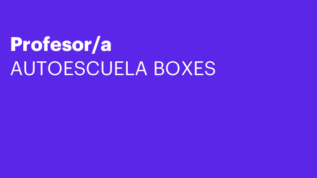 Profesor/a