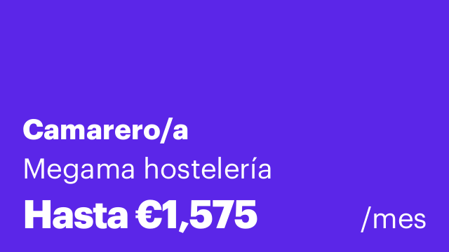Camarero/a