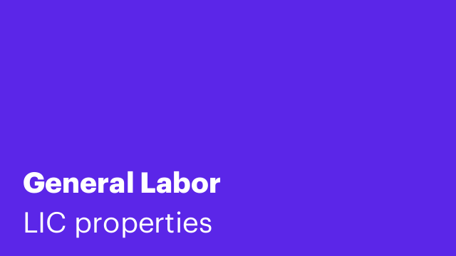 General Labor