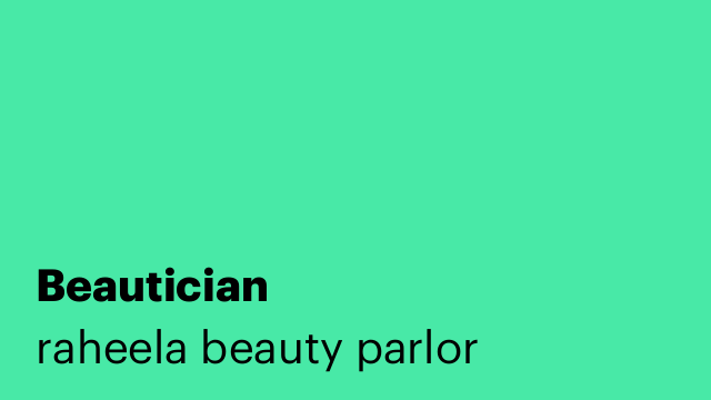 Beautician