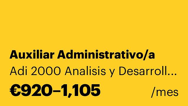 Auxiliar Administrativo/a