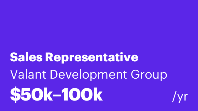 Sales Representative