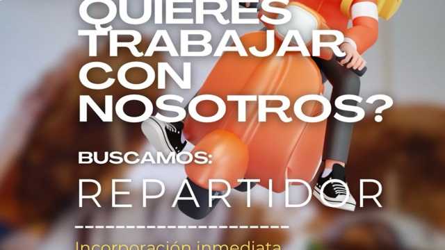 Repartidor/a en Moto