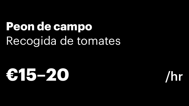 Peon de campo
