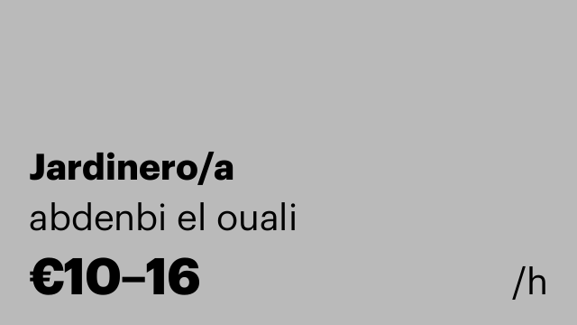 Jardinero/a