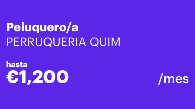 Peluquero/a