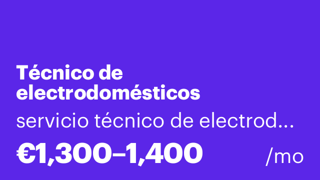 Técnico de electrodomésticos