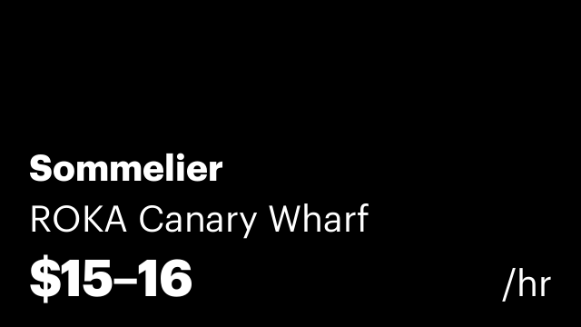 Sommelier