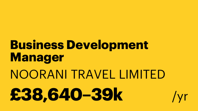 Business Development Manager