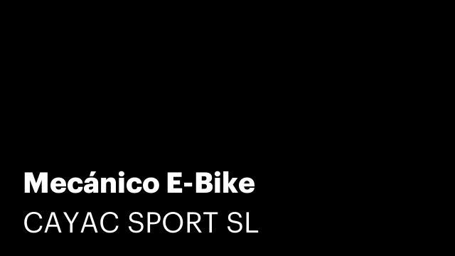 Mecánico E-Bike